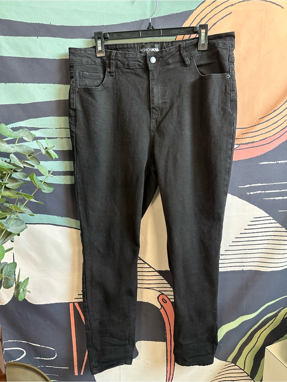 Fashion Nova Black Skinny Jeans - Women's size 16